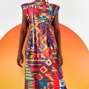 Brand New farm rio midi dress